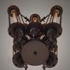 Industrial Metal Steampunk Pendant Hanging Lamp Black Retro Chandelier Light