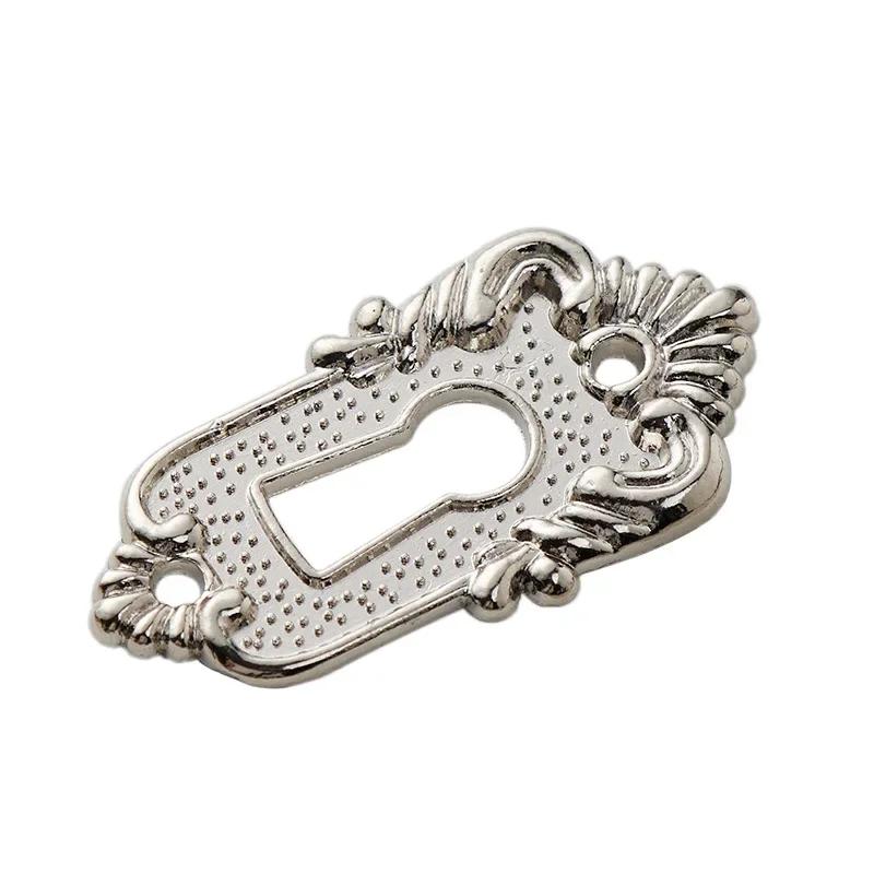 1/6 BUC Piesă Cheie Sertar Acoperire Colț Stick Piesă Blocare cu Cod Decorativă Europeană Vintage Aliaj 45x23mm