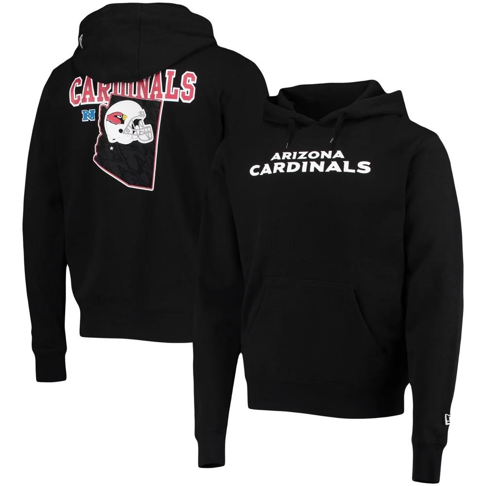 

Men s Arizona Cardinals New Era Black Local Pack Pullover Reprint Hoodie M
