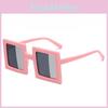 Stylish Square Glasses With Pc Frame And Silver Colored Lenses For Fashionable Streetwear And Events