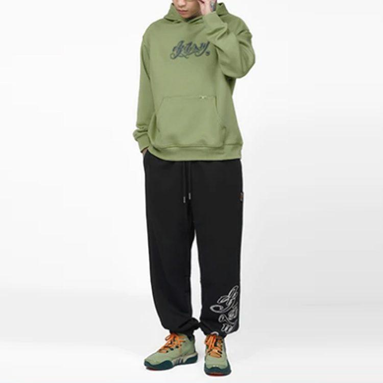 Li Ning Badfive Sweatshirt Unisex Mugwort Green AWDRH61-2