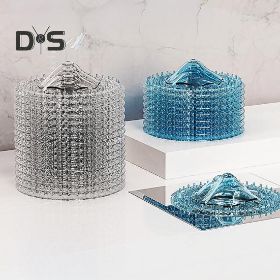 10 Stück Bodenablauf Kunststoff Haarfänger Netzabdeckungen Einfache Installation Duschablaufabdeckung Heimwartungswerkzeug