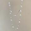 Exquisite Imitation Pearl Necklace for Women Girls Fashion Multi Layer Adjustable Long Tassel Necklace Wedding Jewelry Gift