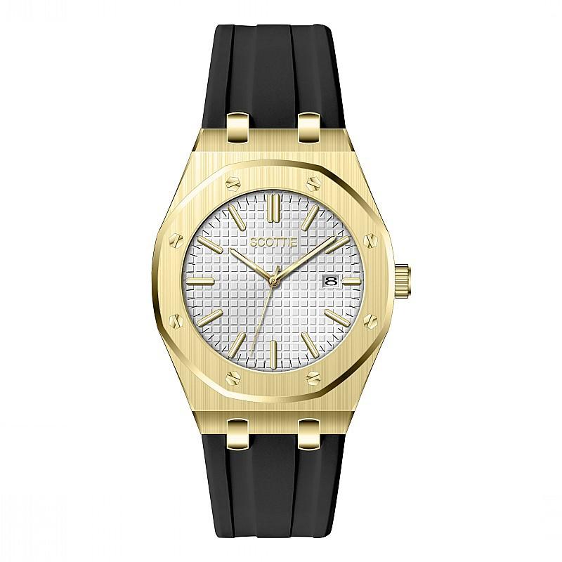 Mode Neutrale Große Zifferblatt Personalisierte Uhr Trend Temperament Herrenuhr Damenuhr Band Kalender