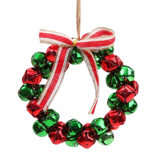Bell Wreath Ornaments Small 8 Inch Christmas Crisp Sound Bells