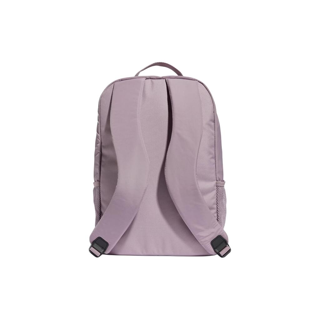 Adidas Large Capacity Polyester Backpack Women Backpack Light-Gray Purple IR9935