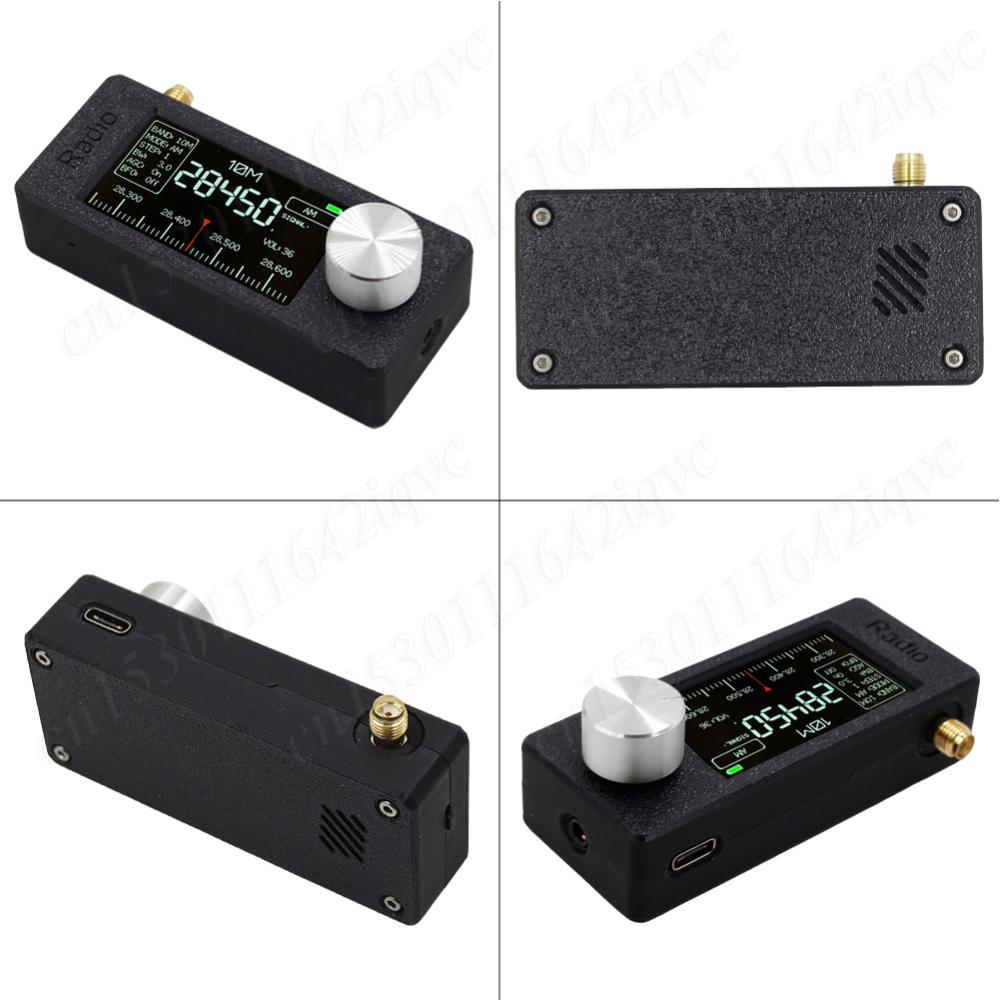 New SI4732 0.5-108mhz Pocket Mini Radio LSB USB AM FM All Band Radio Receiver with Antenna FM/AM Radio HF SW MW VHF Radio