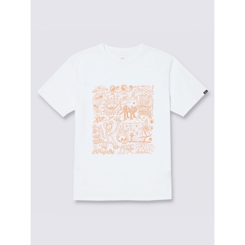 

Vans Футболка Merch Peace Doodle Mono с коротким рукавом vn000gTTwhT1 L