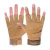 Men's Black Eagle Non-slip Half-finger Sports Gloves for Weightlifting, Cycling, & Motorcycling