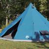 Tipi Tent with Roof and Storage Blue 560 x 560 x 300 cm Taffeta