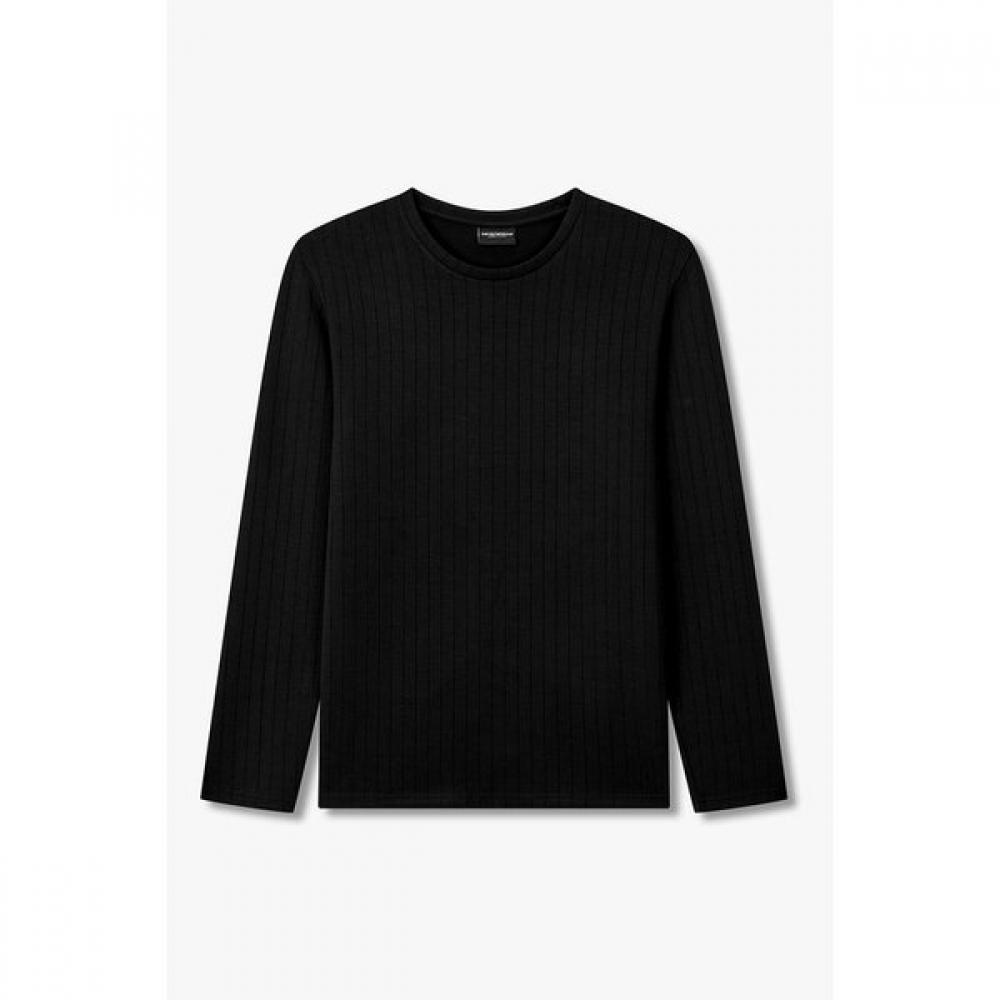 Emporio Armani Мужская полосатая пижамная футболка из вискозы S 0815336016 L(105)