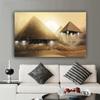 RELIABLI ART Leinwandgemälde, schwimmende Pyramide, Ägypten, Poster und Drucke, dekorative Gemälde, Wandbilder für Wohnzimmer