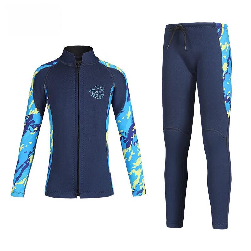 Yimai 2.5mm Kids Long Sleeve Two-Piece Wetsuit