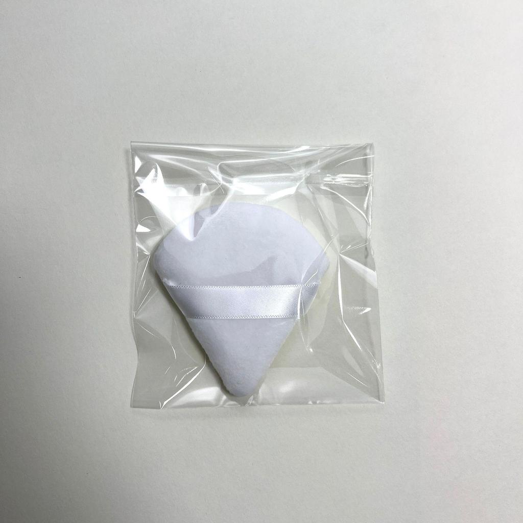 Triangular Super Soft Setting Powder Puff Flocked Sponge