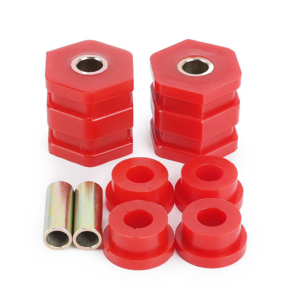 Polyurethane Red Car Suspension Arm Bushing Kit For Honda Civic EK EJ 1996 1997 1998 1999 2000  Control Arm Bushing Kit