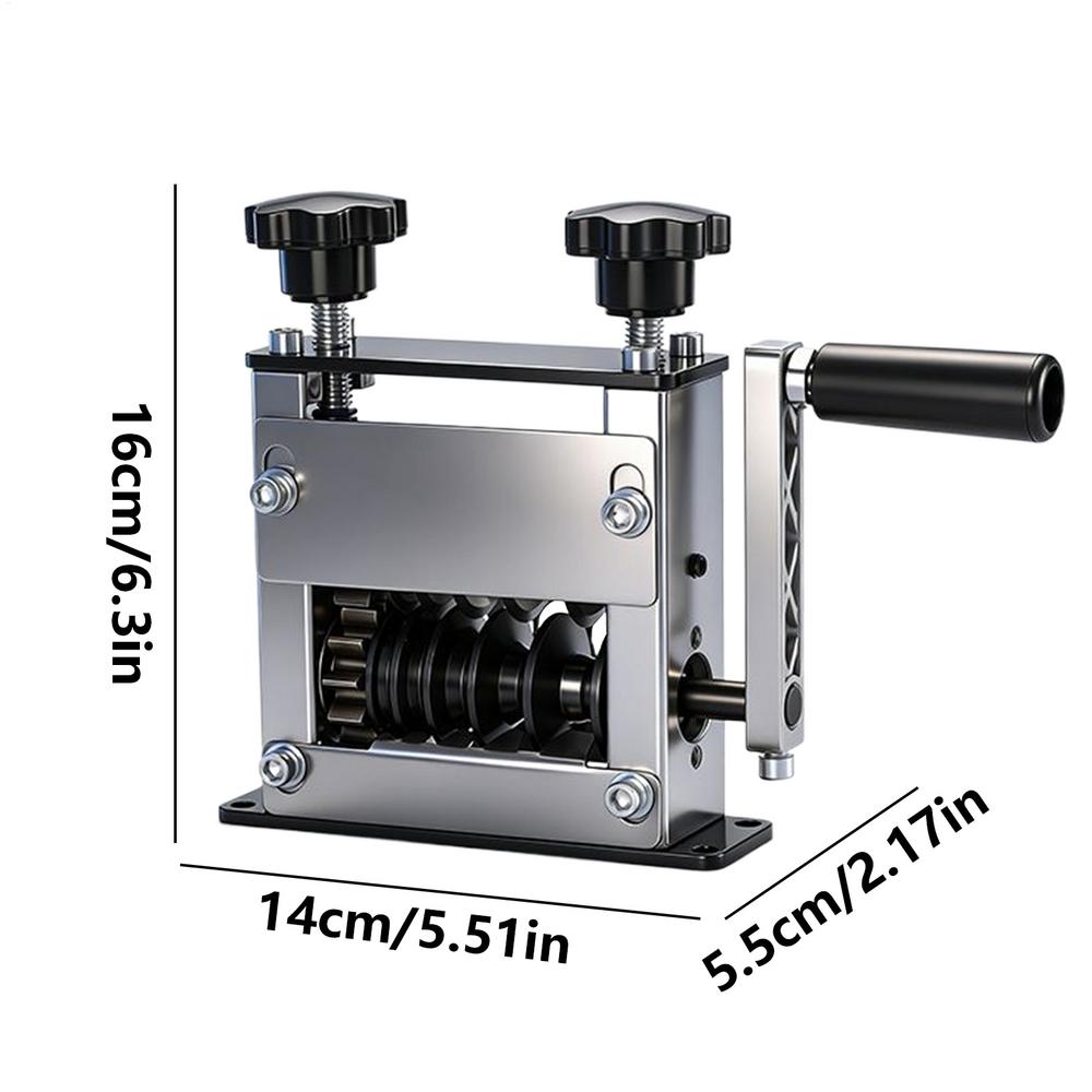 Electric Wire Stripping Machine 0.04-0.67inch 6-Hole Adjustable Automatic Scrap Cable Stripper Copper Aluminum Wire Stripping