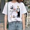 Totoro Spirit Away T Shirt Studio Ghibli Femme japanische Cartoon Anime Frauen Tshirt T -Shirt Miyazaki Hayao Kleidung weibliche Kawaii