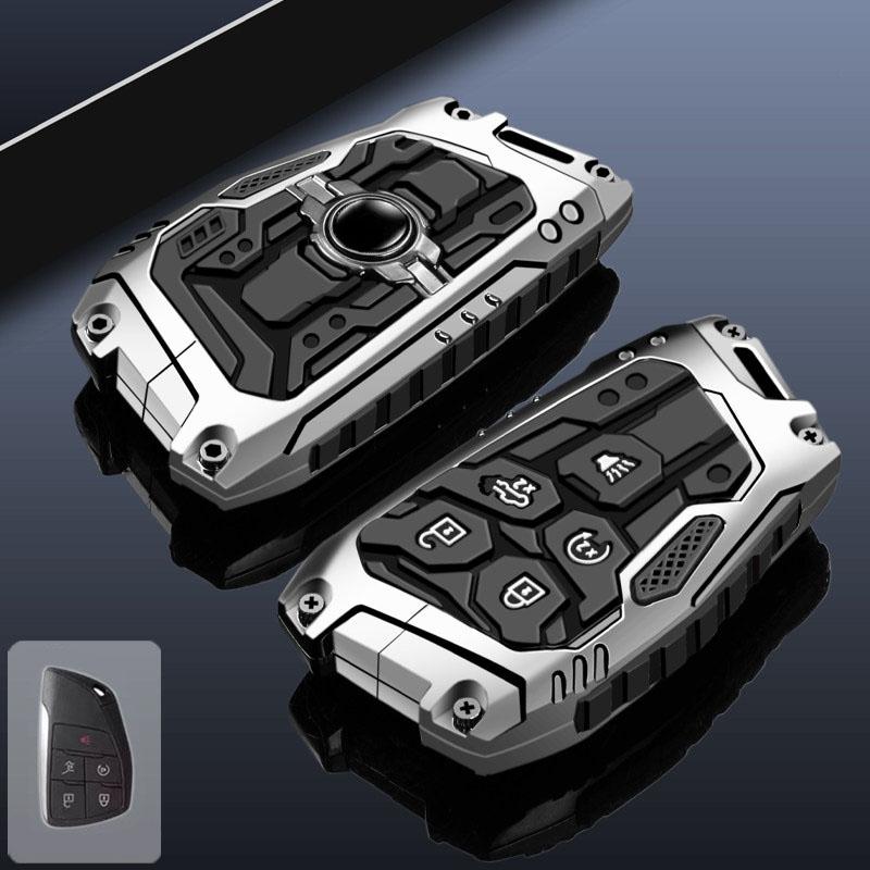 For Gmc Yukon 4/5/6 Button Car Key Cover Case Shell For Chevrolet Tahoe Suburban For Buick Envision S Plus Avenir