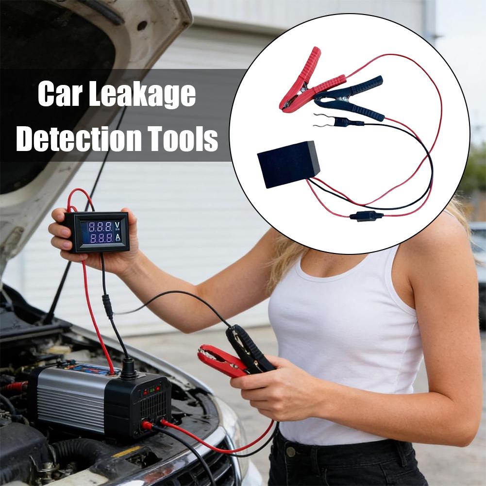 Digitaler Auto-Batterie-Lecktester, Parasitärer Stromverbraucher-Detektor, Diagnosewerkzeug für Kfz-Stromkreise