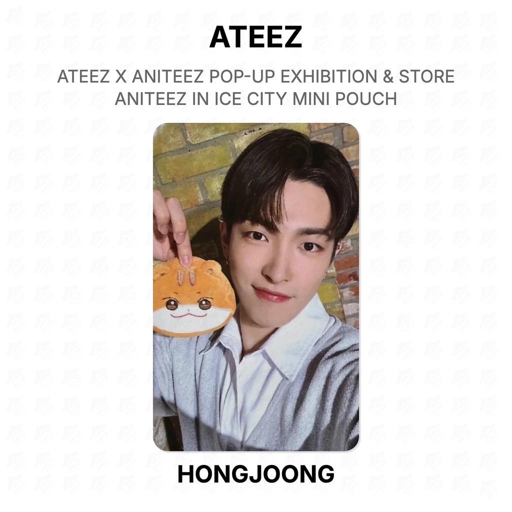 ATEEZ X ANITEEZ POP-UP EXHIBITION & STORE ANITEEZ IN ICE CITY MINI POUCH Official Photocard