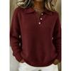 Womens Oversized V-Neck Knit Sweater Loose Fit Long Sleeve Pullover Winter Casual Chic