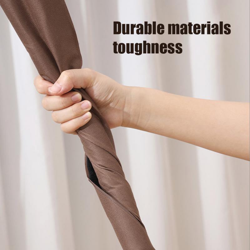 Adjustable Door Bottom Seal Strip Weatherstrip Under Door Draft Stopper Anti-Cold One Side Gap Blocker Foam Weather Strip