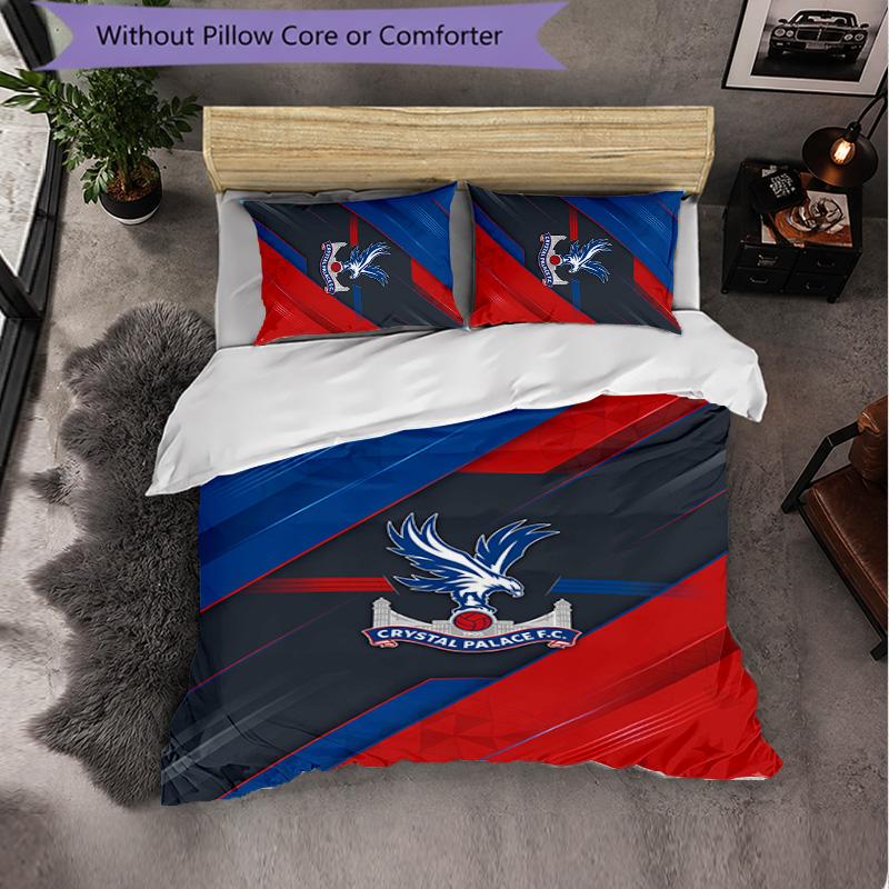 Crystal Palace Themed Bedding 3Pcs Duvet Cover Set Decorative Bed Linen For Teen Room Home Decoration