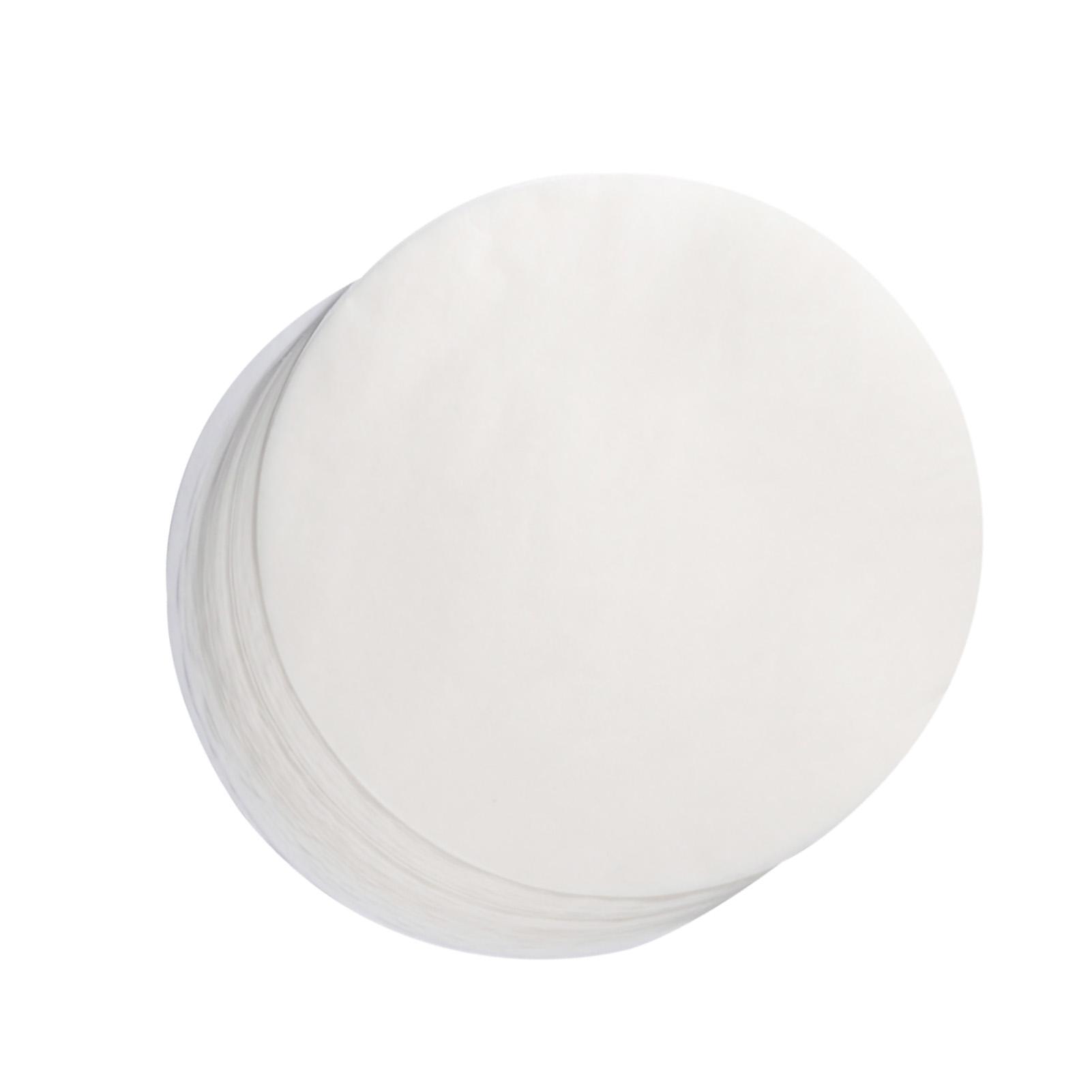 

100Pcs Non Stick Round BBQ Paper Baking Sheets 10 Inch Barbecue Tin Foil Paper for Grill Line C белый