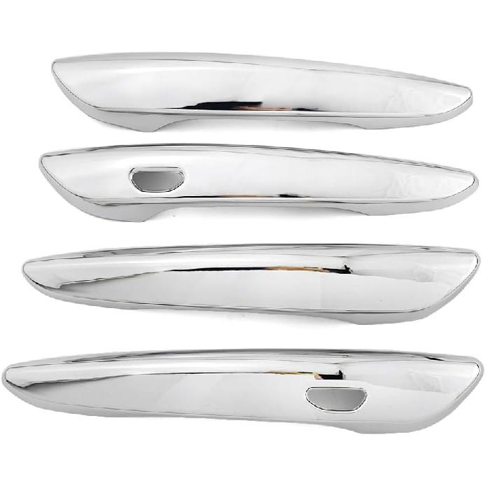 Exterior Door Handle Cover Trim for Mazda 3 2020 UP CX30 CX50 CX70 CX90 2025 2026 Accessories Decor (Glossy Black)