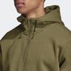 Adidas Future Icons Warm Comfortable Hooded Jacket Men Jacket Olive-Green H21553