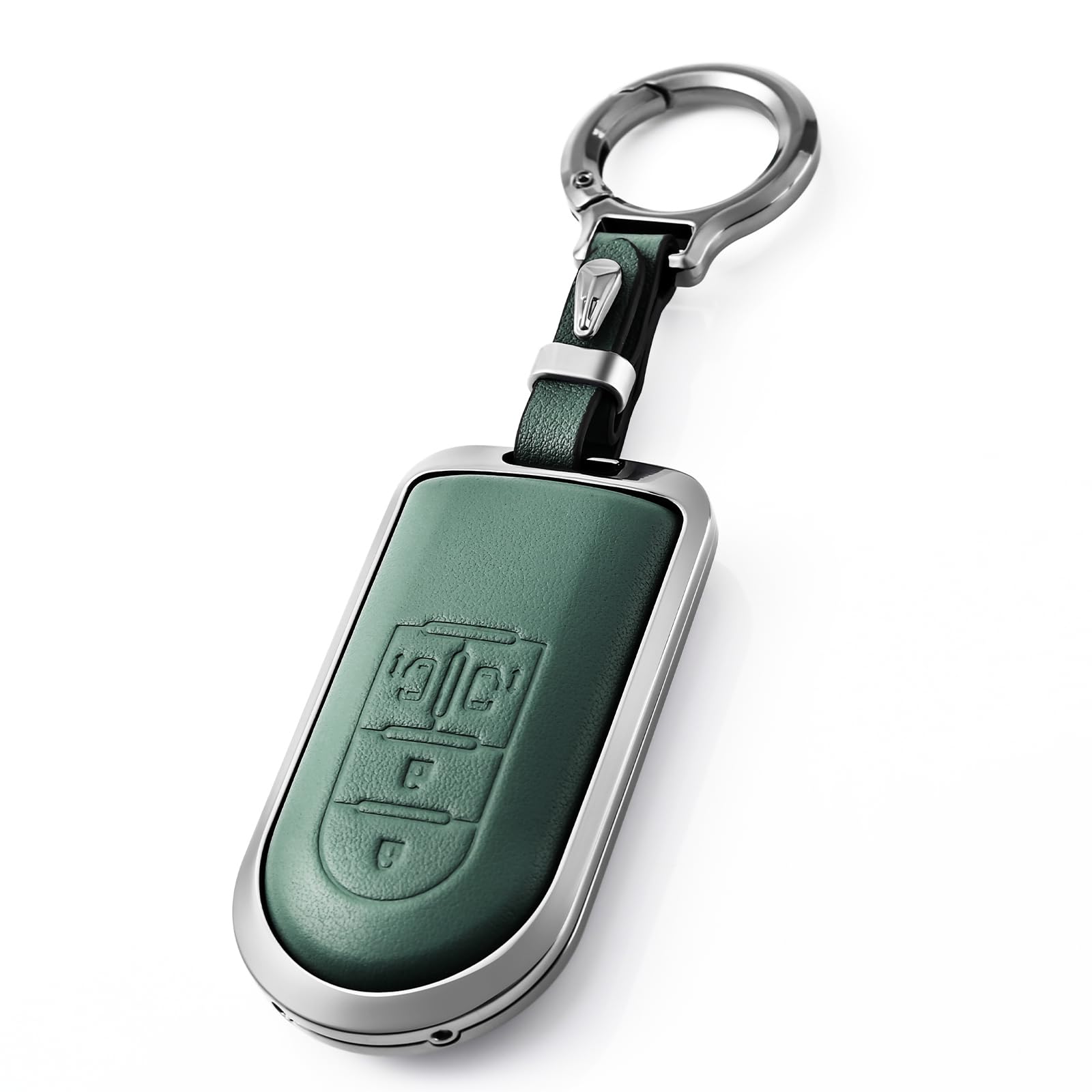 

OFFCURVE Чехол для смарт-ключа для автомобилей Daihatsu/Toyota, 4 кнопки, Черный/Tanto/Tanto Custom/Wake/Move, Canvas/Thor/Tank/Loomi/И т.д.; Специальный дизайн, Зеленый зелёный
