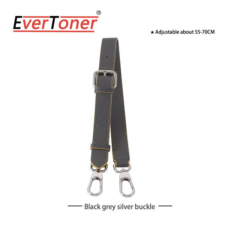 

EverToner Bag Shoulder Strap For Long-champ Bag Adjustable Free Punching Modified Messenger Strap Leather Shoulder Strap