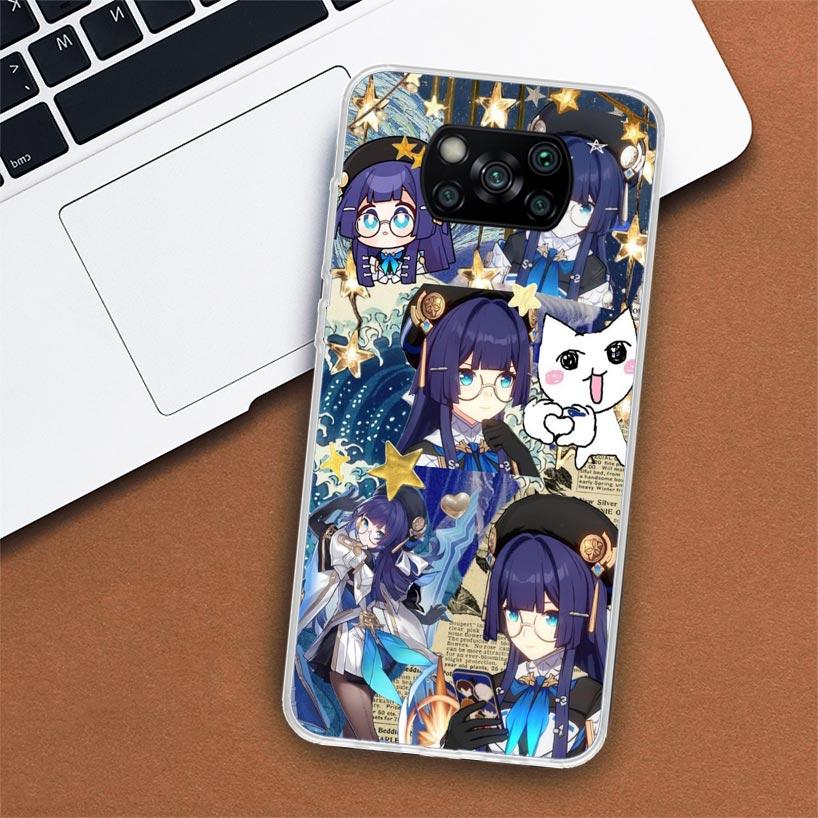 

Чехол для телефона Honkai Star Rail Pelageya для Xiaomi Poco X3 Nfc X4 ​​GT X5 Pro M5S M4 M3 M2 F5 F4 F3 F2 F1 Mi Note 10 Fundas Shell Xiaomi Poco M3 Pro