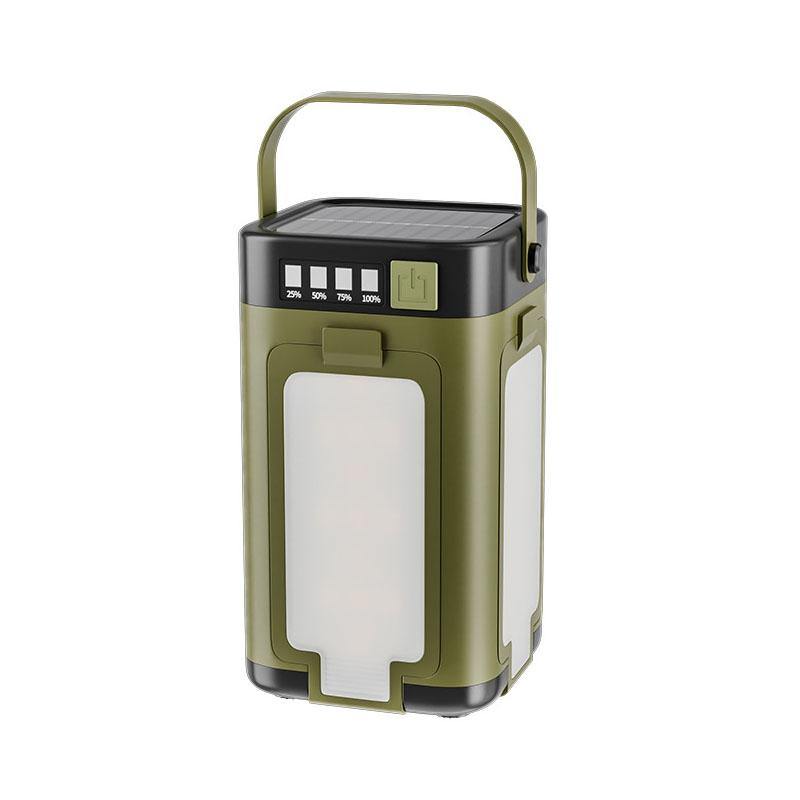 

Солнечный ручной фонарь для кемпинга, портативный подвесной фонарь для палатки, складной прожектор Клевер , подходит для кемпинга, пеших походов, туризма, рыбалки, аварийных ситуаций 800mAh-solar+usb