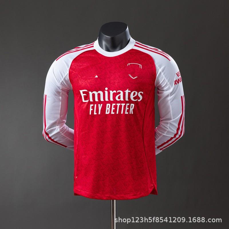 26/27 Premier League Arsenal Football Jersey Short Sleeve Team Sports Training Shirt Men Women