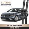 Für VW Jetta 6 A6 2012-2018 2013 2014 2015 2016 2017 Scheibenwischer Frontscheibenwischerblätter Windschutzscheibe Windschutzscheibe Fensterwischer 24"+19"""