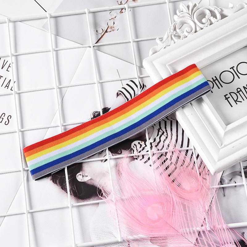Unisex Sports Yoga Elastic Headband Hairbands Scrunchie Women Girl Men Hair Head Band Hoop Accessories Headdress Headwear Holder