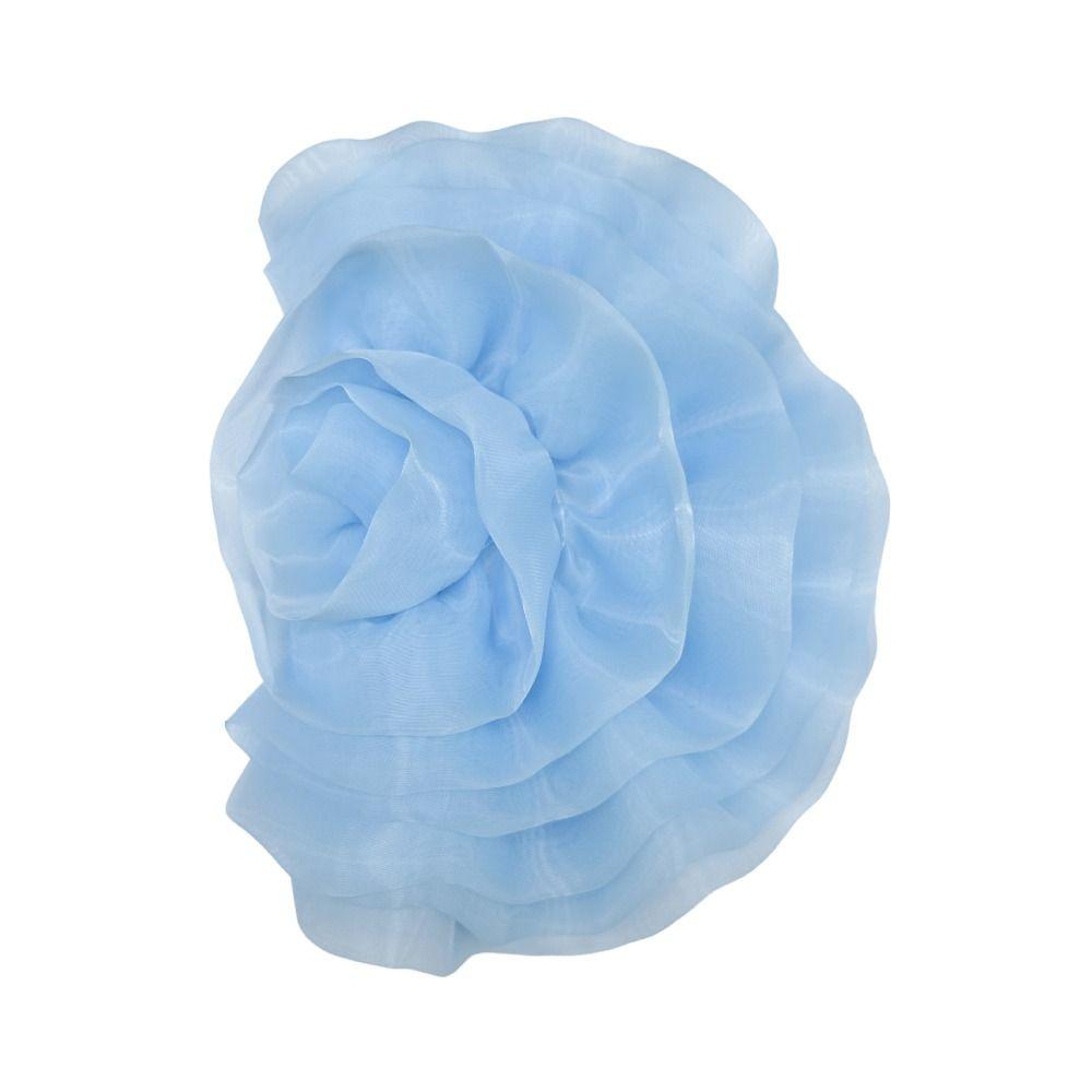 Sewing Applique Accessories Flower Patch Clothing Dress Neck Decoration 3D Flower Corsage