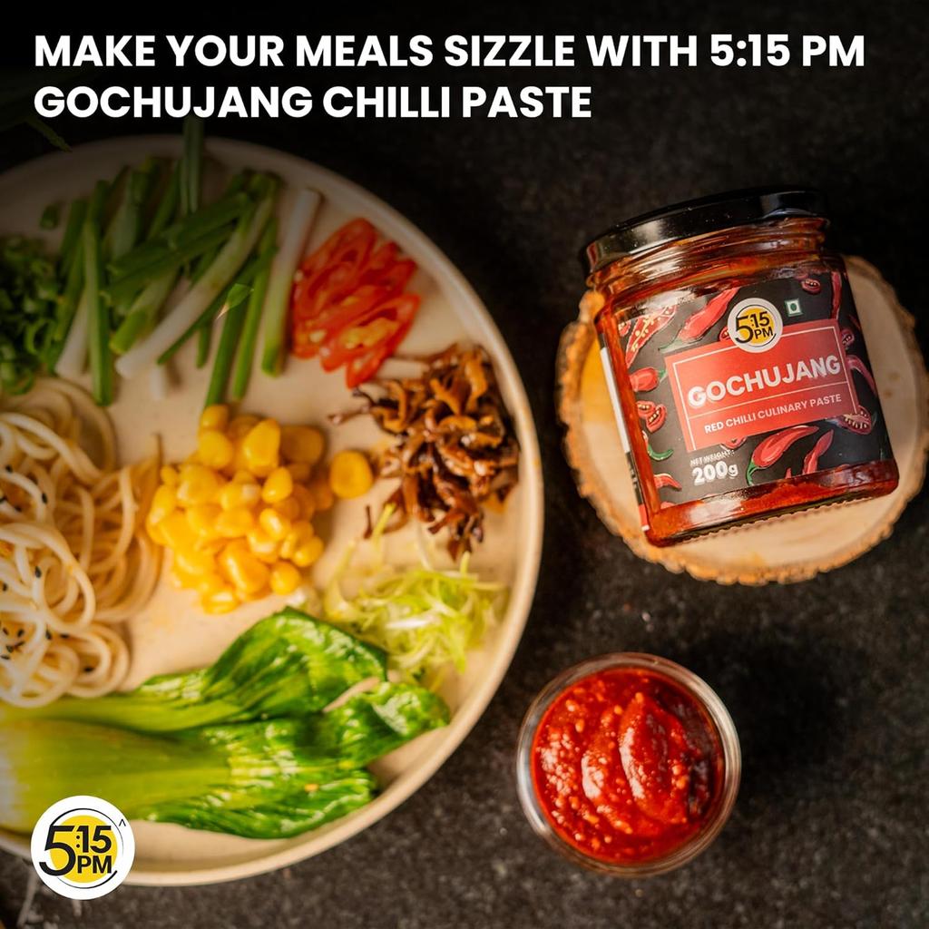 5:15PM Gochujang Koreanische Paste 200 g Süß Herzhaft Scharf Heiß Chilisoße Zum Kochen Marinaden Und Dips Rezepte