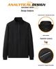Men's Trendy Autumn Slim Fit Cardigan & Sportswear Set - Plus Size Available