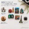 ALOHAMONI World Landmark Vintage Art Magnet Overseas City Three-Dimensional Sculpture (Japan Kiyomizu-dera)