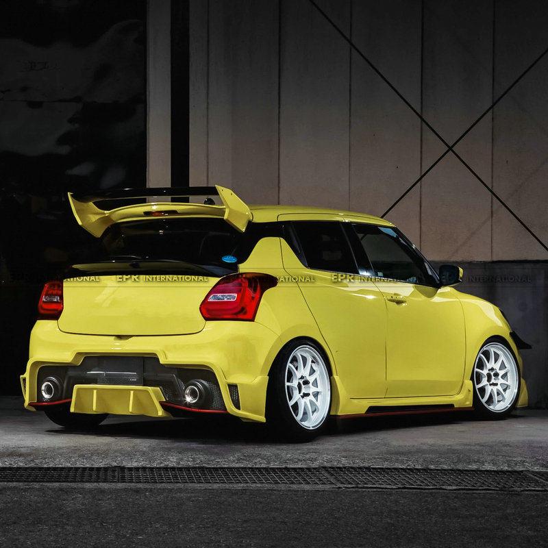 Carbon Fiber RS GT Roof Spoiler for Suzuki Swift