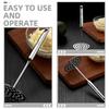 Kartoffelstampfer Edelstahl Heavy Duty Kartoffelpresse mit langem Griff Metall Küche Gadget Kartoffelzerkleinerer