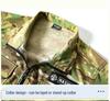 Men's Durable Camouflage Workwear Set: Wear-Resistant, Tear-Resistant, Dirt-Resistant Overalls for Outdoor, Auto Repair, and Labor Protection.