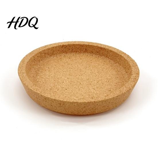 Cork Cup Coaster Coaster Strong Heat Insulation Anti-Slip Performance Absorbent Water Round