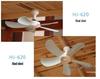 Compact Silent Ceiling Fan for Dorms and Bedrooms