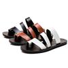 Lederslipper Sommer-Flip-Flops für Herren Strandslipper Braune Sandalen Bequeme Schuhe Rutschfeste Outdoorschuhe Herren-Slides 2026