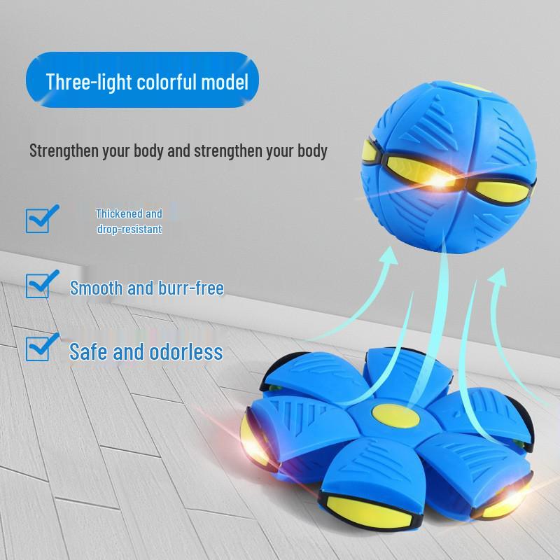 UFO Elastic Stomp Ball: Transforming Outdoor Sports Toy for Kids