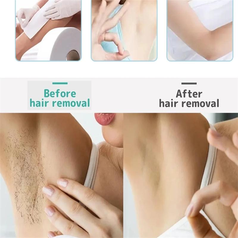 50/100m Wax Paper For Women Professional Hair Removal Waxing Strip Non-woven Fabric Waxing Papers Depilatory Beauty Tool Removal