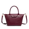 New Woven Dumpling Bag Hand-woven Bag Large-capacity Commuting Versatile Portable Messenger Bag